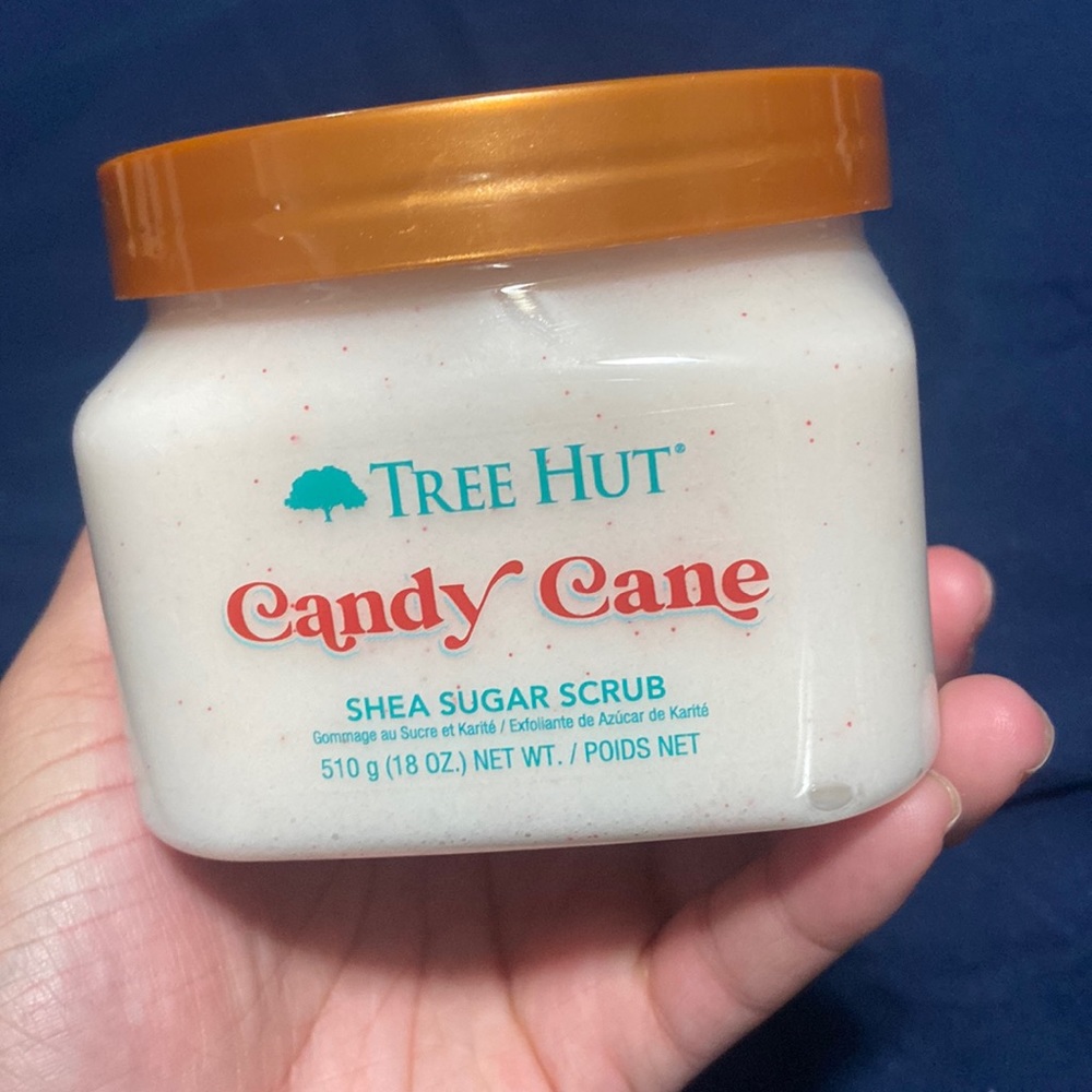 COPY - Band new candy cane 2021 tree hut scrub